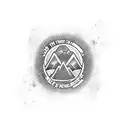 number 43,"this too shall pass",mountain bike, mountains tattoo design idea