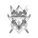 number 43,"this too shall pass",mountain bike, mountains tattoo design idea