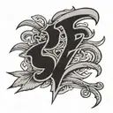 1992 script tattoo design idea