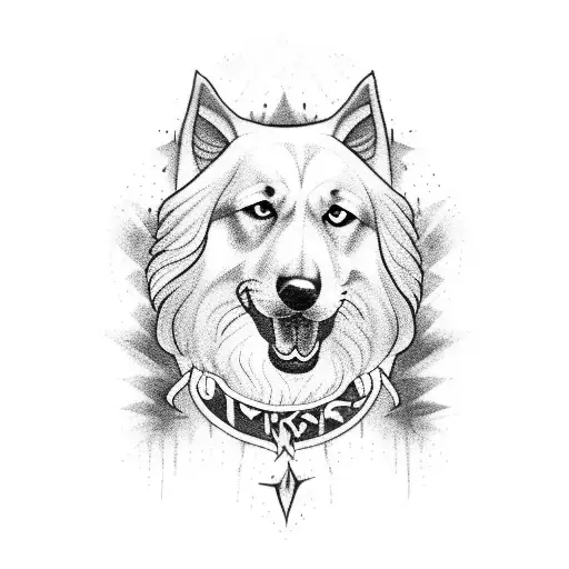 sirius black as a dog scary chest tattoo tattoo design idea