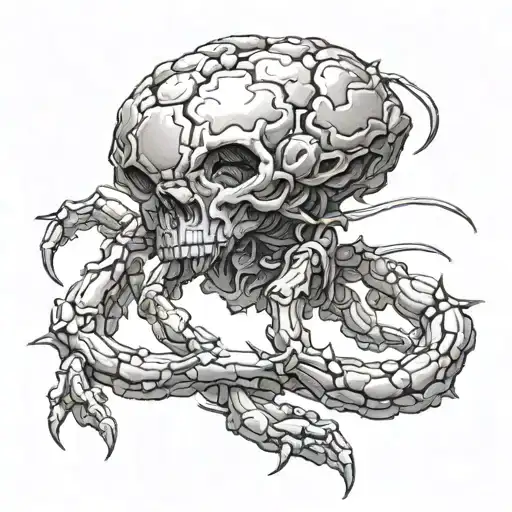 joint hash tattoo design idea