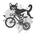 bike, cats, Einstein, chemistry, Brazil, Australia, Libra, sheer will,  tattoo design idea