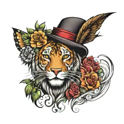 Benedikte, hurt leo tattoo design idea