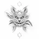 pulsar map tattoo design idea