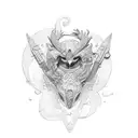 turbo tattoo design idea