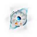 space with hieroglyphics tattoo design idea