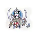KRISHNA tattoo design idea