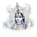 KRISHNA tattoo design idea