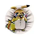 pikachu tattoo design idea