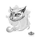 nyami nyami  tattoo design idea