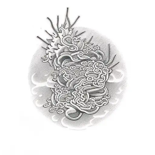 ramen tattoo design idea