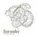 surrender trust breathe tattoo design idea