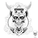 Death Before Dishonor tattoo design idea