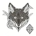 kitsune tattoo design idea