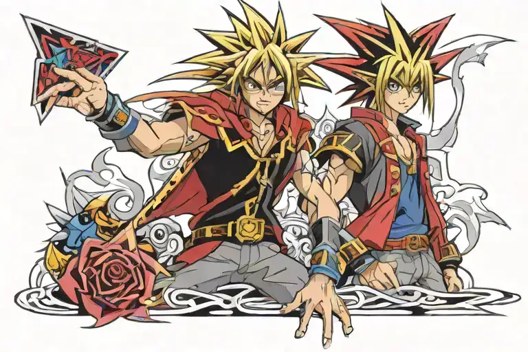 Yu-Gi-Oh tattoo design idea