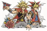 Yu-Gi-Oh tattoo design idea