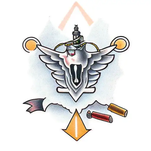 stack of books tattoo design idea