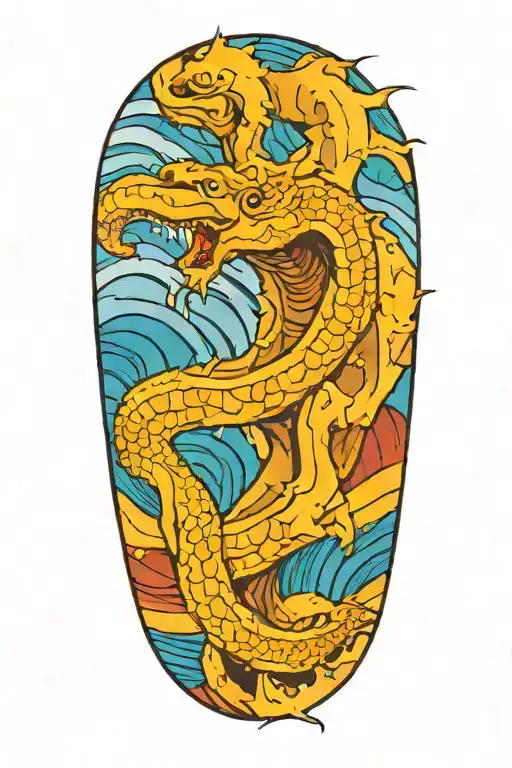 death of a sand worm tattoo design idea