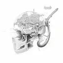 memory for a person lost  tattoo design idea