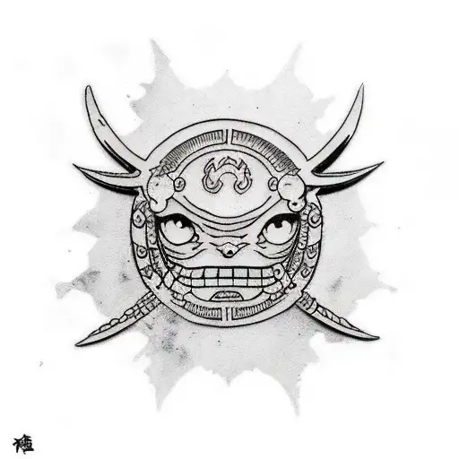 luffy gear 4 tattoo design idea