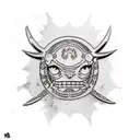 luffy gear 4 tattoo design idea