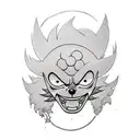luffy gear 4 tattoo design idea
