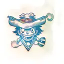 luffy tattoo design idea