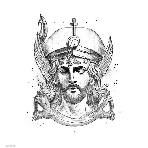 greece mythologi tattoo design idea