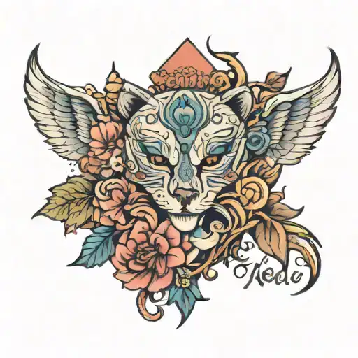 neda tattoo design idea