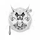 jiu-jitsu escritas  tattoo design idea