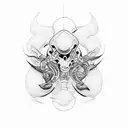 jiu-jitsu escritas  tattoo design idea