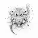 123 tattoo design idea