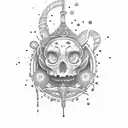 orange juice  tattoo design idea