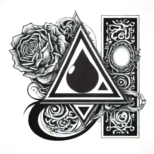 boredom symbol tattoo design idea