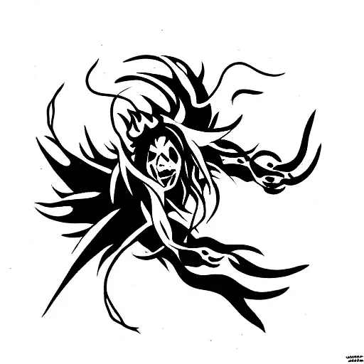 Tanjiro demon slayer tattoo design idea
