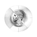 flipping coin tattoo design idea