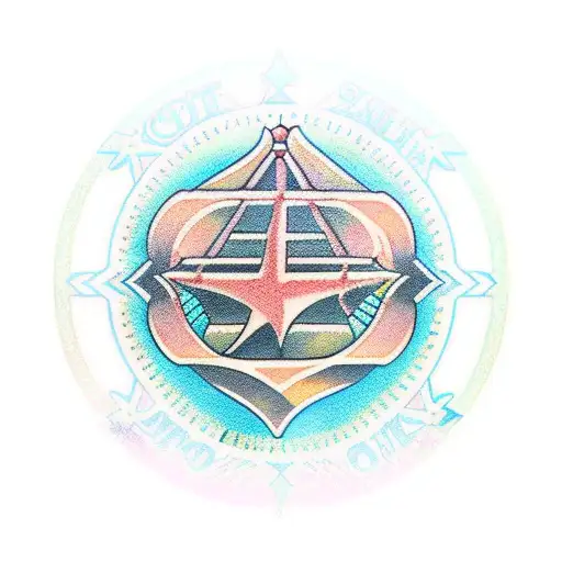 crypto candle chart tattoo design idea