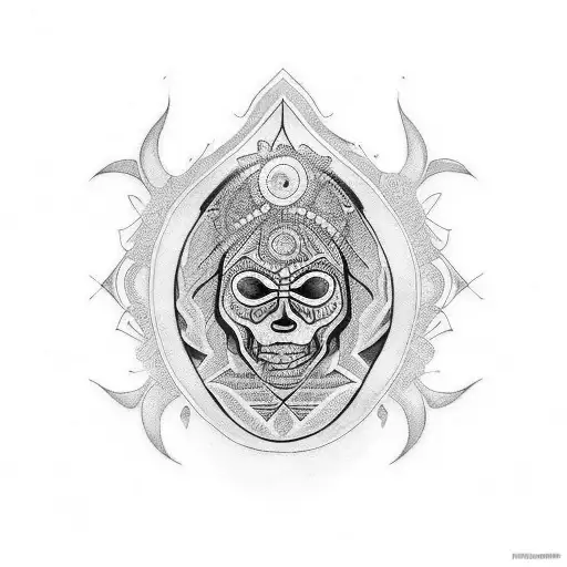 orisha tattoo covering the entire arm  tattoo design idea