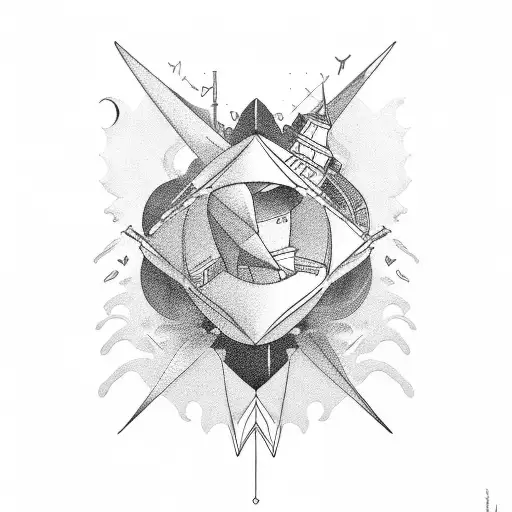 polyamory, love, create, sail, recovery tattoo design idea