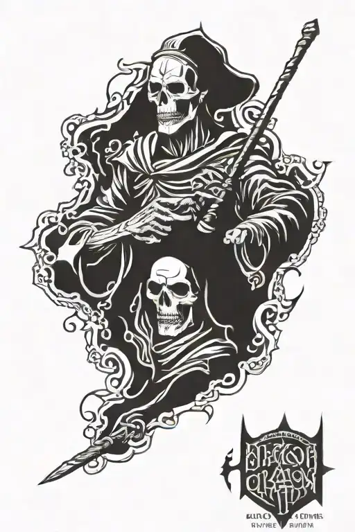 charon tattoo design idea