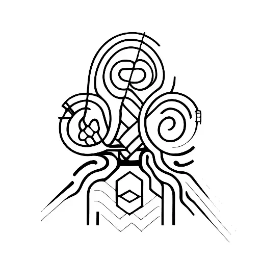 heartbeat tattoo design idea