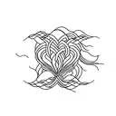 Heartbeat with writing underneath this too shall pass tattoo design idea