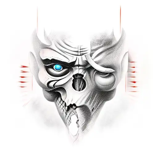 Mars the god of war  tattoo design idea