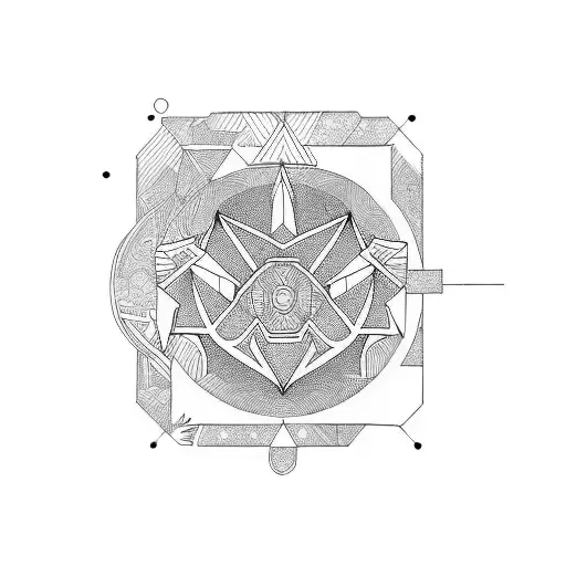 bisexual tattoo design idea