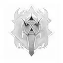 Ankh Symbol tattoo design idea