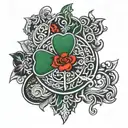 Irish republican tattoo tattoo design idea