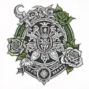 Irish republican tattoo tattoo design idea