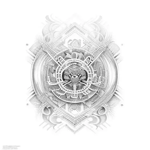 Combine classic lowriders with intricate calligraphy patterns for a unique and elegant tattoo tattoo design idea