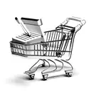 Shopping Cart tattoo design idea