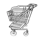 Shopping Cart tattoo design idea